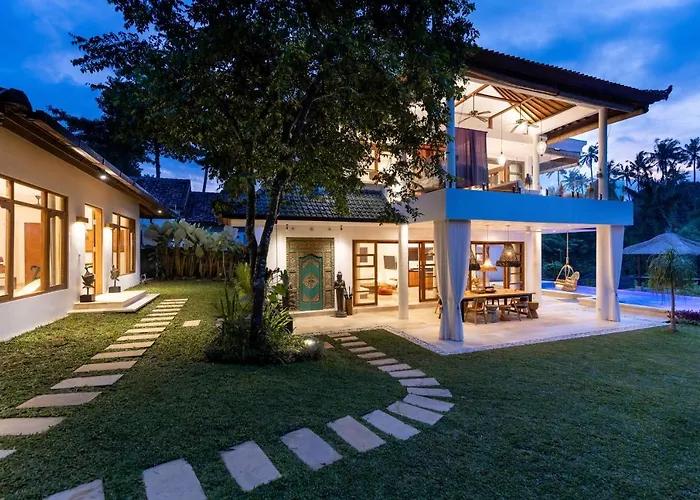 Villa Luxury In Center W/ Natural Pool La Bohemia Ubud (Bali)