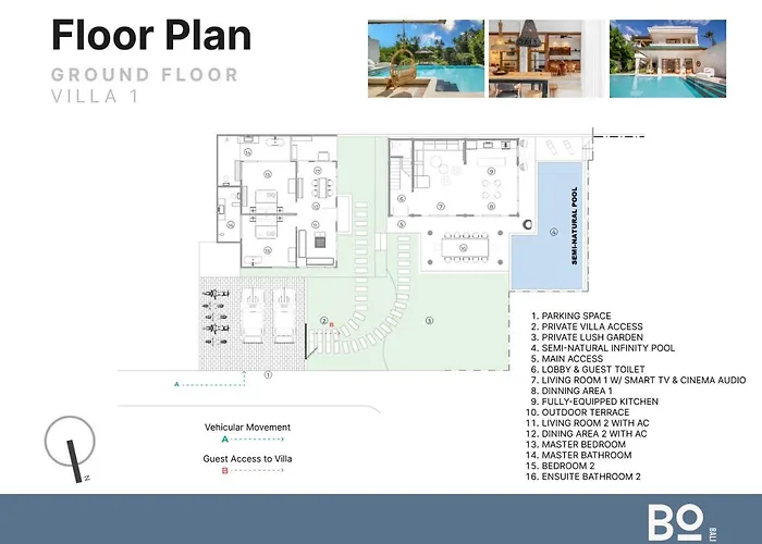 Luxury In Center W/ Natural Pool La Bohemia *